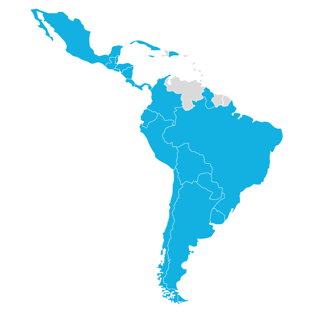 Mapa CLAC